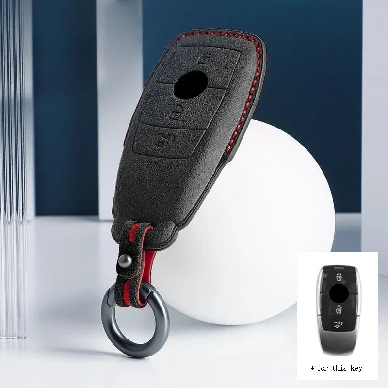 Car Key Case Cover for E300L C260L C200L A200L GLB A C E S G Class GLC CLE CLA GLS W177 W205 W222Car Key Protection Accessories