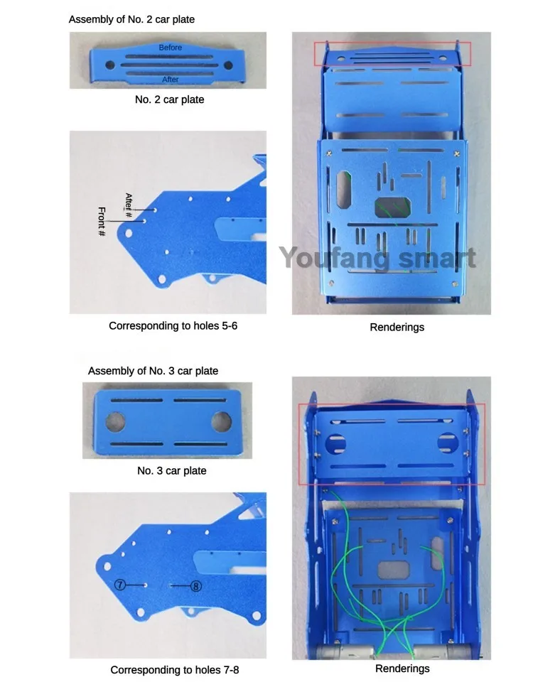 5-10 kg PayLoad Metall Tank Chassis Track mit Dual 12 V DC Motor Roboter Auto für Arduino Raspberry Pi Roboter DIY Kit RC Tank Projekt – Detail 18