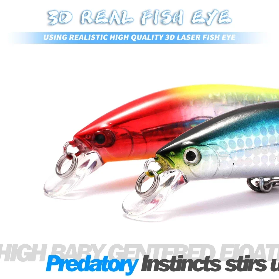 105 mm 18 g MOOKZZ Bester Preis Suspension Minnow RiprizerJerking Köder Angelköder Kunstköder Tackles