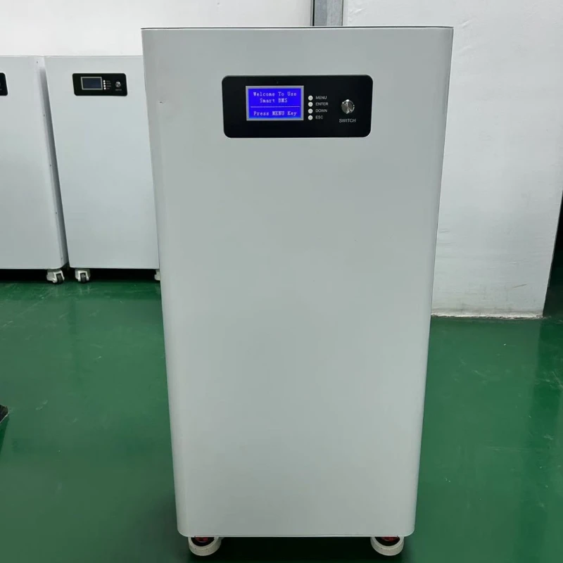 Home energy storage battery 51.2v lithium iron phosphate 300Ah mobile power supply 16kwh floor type