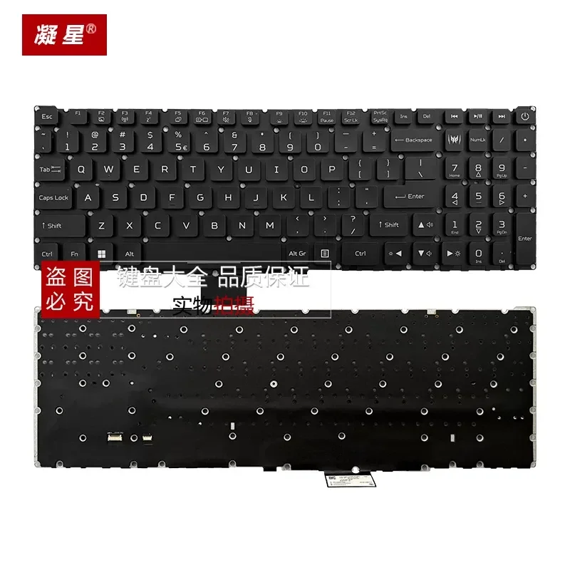 For Acer Predator Helios 18 PH18-71 PH18-72 N23Q2 Laptop Keyboard Replacement US Layout Black