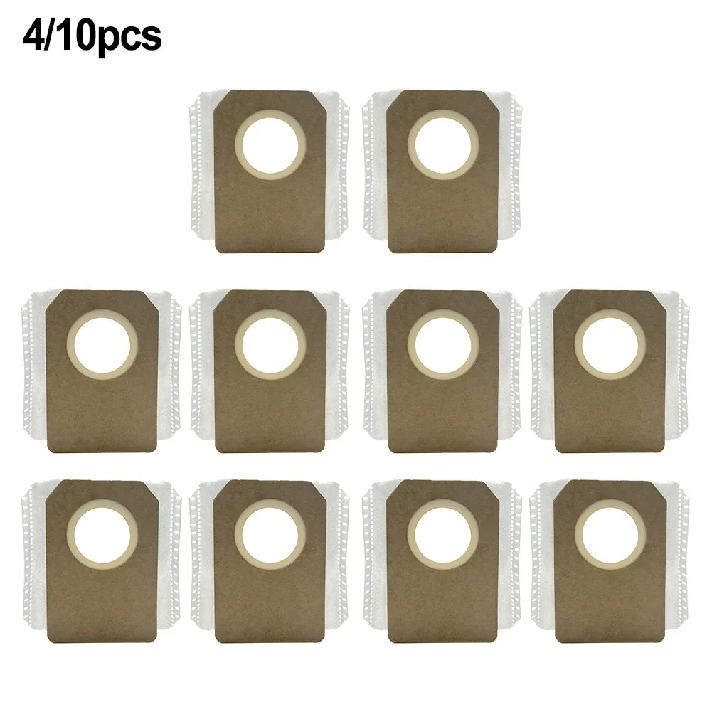 

4/10 PACK Dust Bags For UWANT V100 K100 Robot Vacuum Dust Bin Bags Household Supplies Cleaning Vacuum Parts For Home