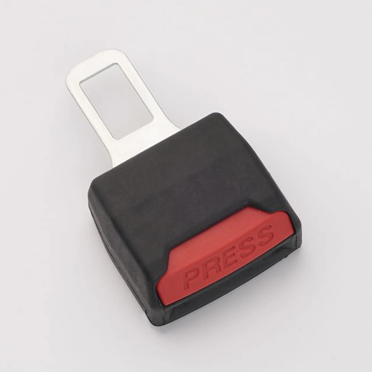 YONGRUN 2PCS Of Seat Belt Fastening System Textured Grip Durable Structure Safety Buckle Fastener Car Adjuster Seat Buckle