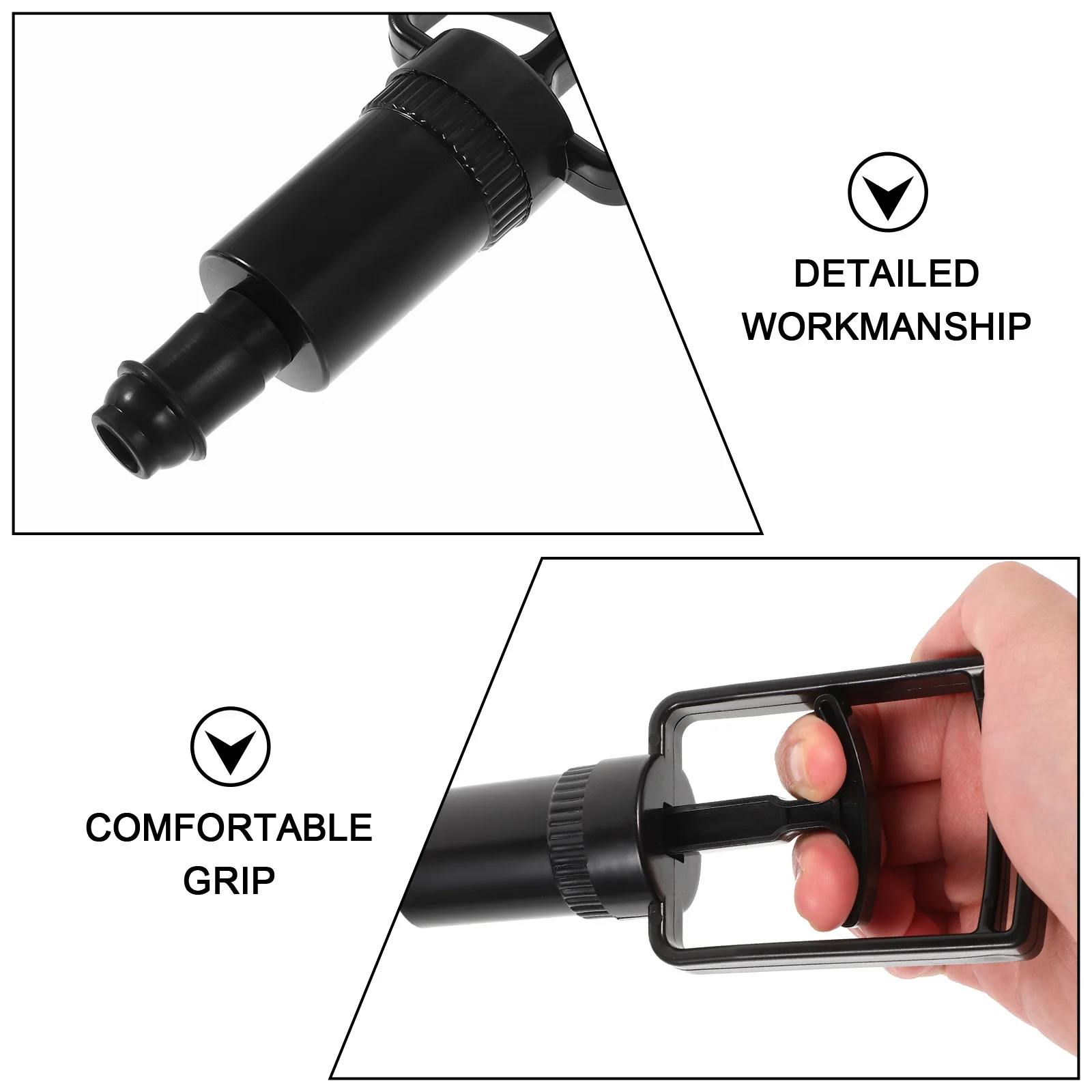 

Вакуумный ручной насос для банок, материал ABS, ручное всасывающее устройство для китайской терапии, расслабление мышц, улучшение кровообращения