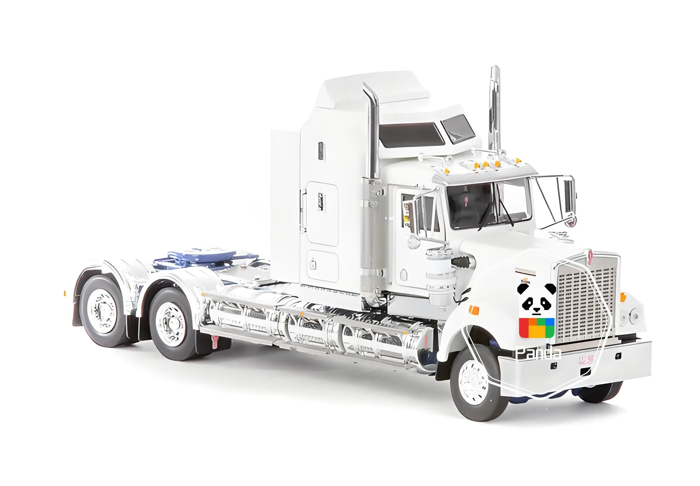 Drake 1:50 Kenworth T900 Legend Australian Truck Model Z01479 White and Blue Die-cast Collectible Ornaments Gifts