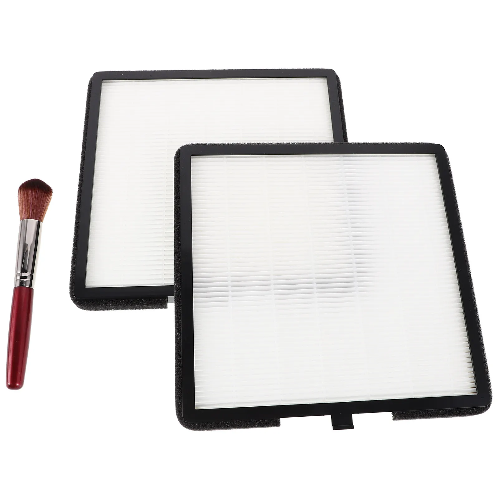 

2 шт. сменных фильтров для пылесборника для маникюра, компактный дизайн с щеткой, для пылесосов для ногтей