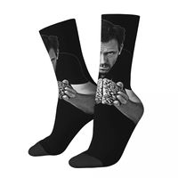 Winter Warm Fashion Women Men House MD Socks Non-slip Middle Tube Socks