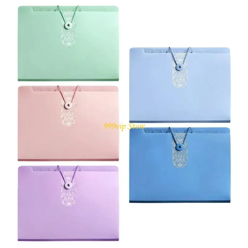 

C90C 12 Pocket Expandable Folder Letter Size Document Organiser for Office School