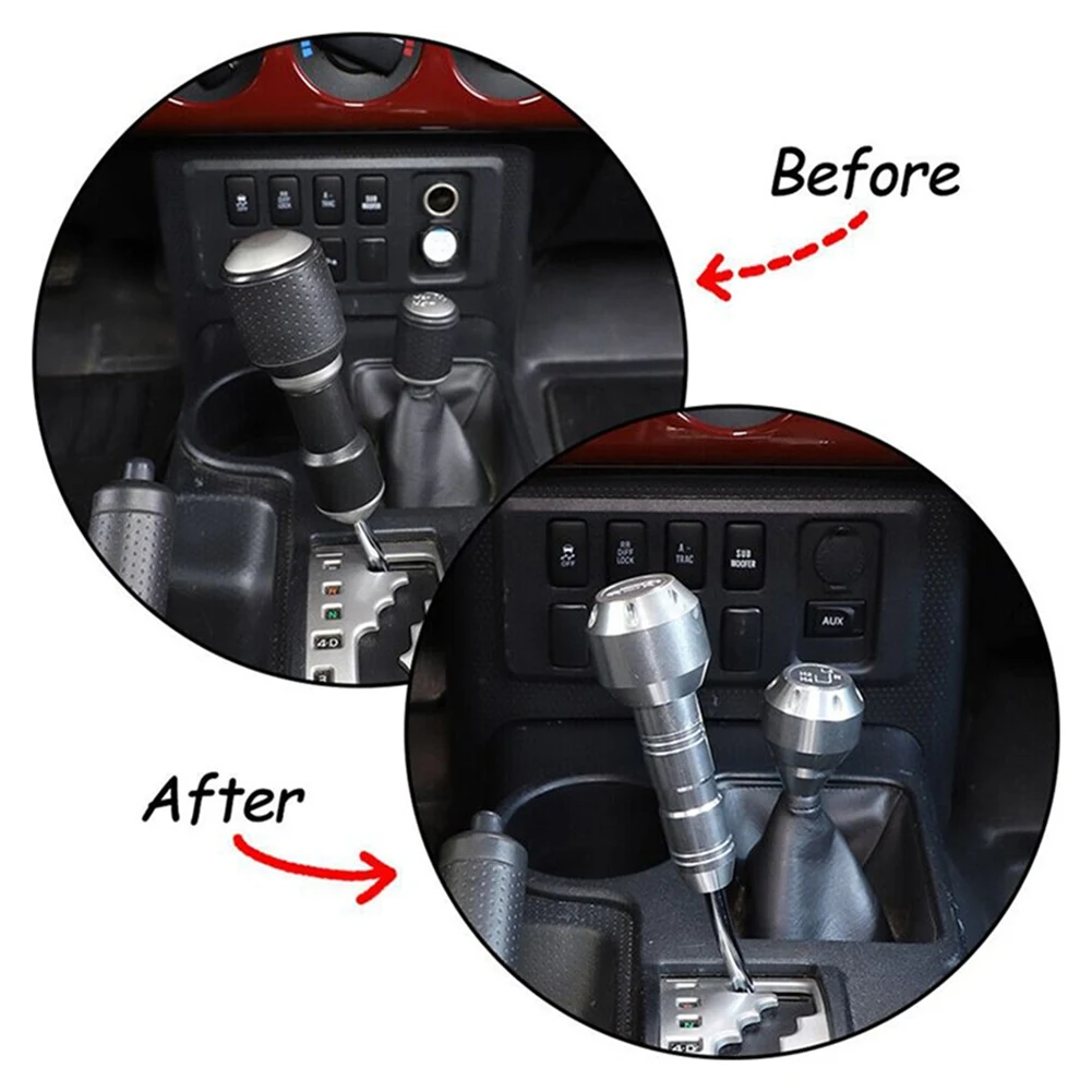 

Car Accessory For Toyota FJ Cruiser 2007-2021 Gear Shift Knob Modification Grip Head Design