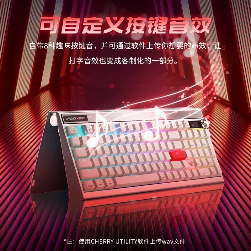 original CHERRY PIXIU99 MONARCH 8K wireless Full key hot swappable RGB backlit  gaming mechanical keyboard