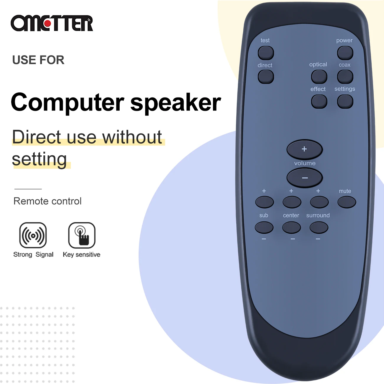 Per Logitech Z5500 Z-5500 Z5450 Z-5450 Z680 Sistema computer Altoparlante Controller Telecomando