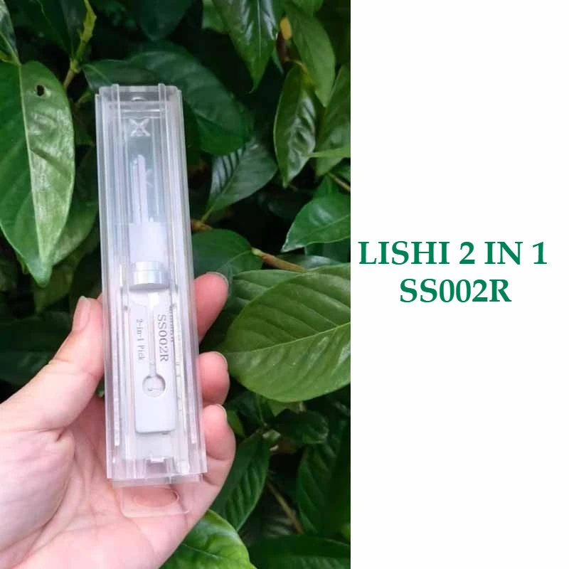 

Lishi 2-IN-1SS002R Key Decoder Anti-S Groove Pick & Decord 2 in 1 LiTools for Electric Control Lock,Door Lock LiShi Tool Opener