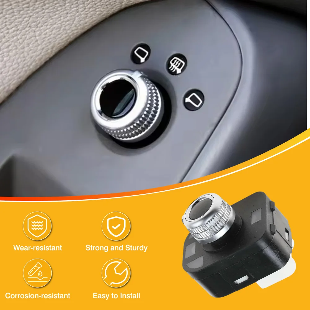 

Side Mirror Control Switch Knob for Audi A4 S4 A5 S5 Q5 2009-2015 RS4 RS5 2013-2016 8KD959565 4GD959565