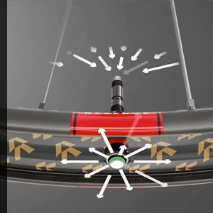 MK2 Tubeless Valves Presta Integrierte Speichenschlüssel- und Ventilkernentfernungskappen, Fahrrad-, Straßen- und Kiesfahrradreifen, kompatibel mit Einsatz – Detail 11
