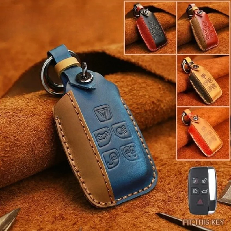 

Чехол-брелок для ключей из натуральной кожи A + для Land Rover Range Rover Discovery LR4
