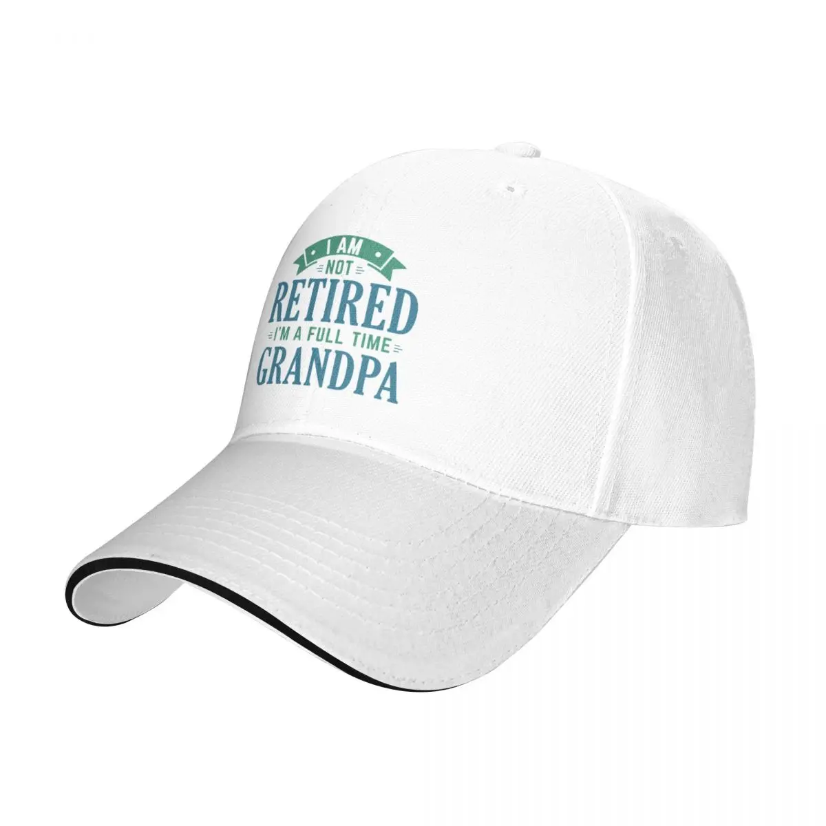 I Am Not Retired I’m A Full Time Grandpa Baseball Cap Dropshipping dad hat Hip Hop Beach Girl'S Hats Men's