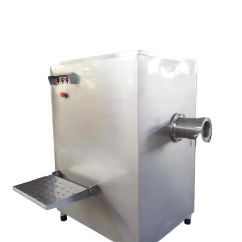 Commercial High Output Frozen Meat Grinder Chicken Mincer Machinery For Sausage Processing