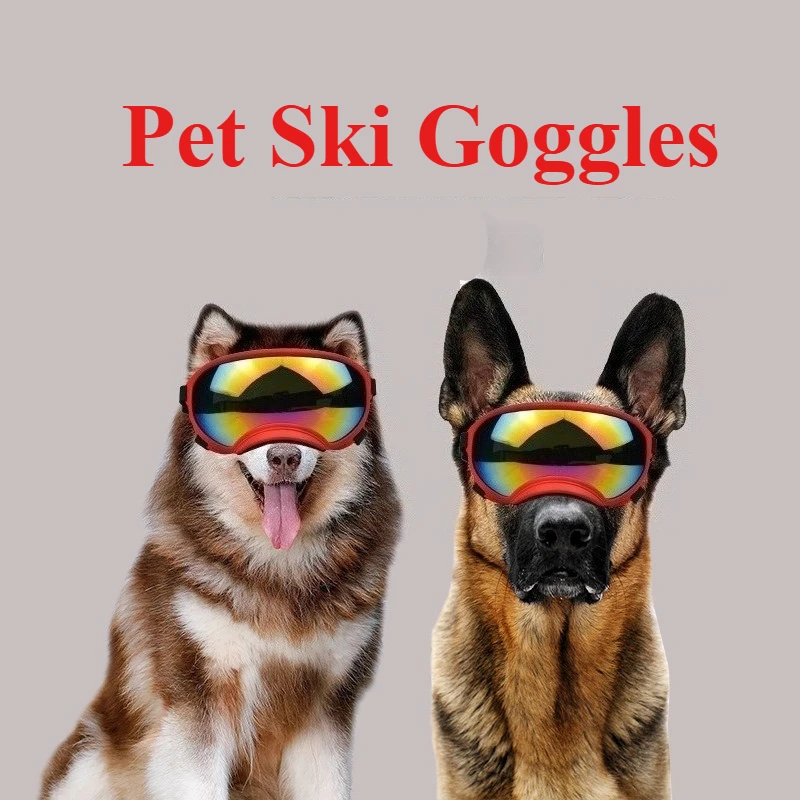 Adjustable Pet Dog Goggles Anti-UV Sunglasses Black Eye Protection Sun Glasses for Dogs Widely Used Pet Supplies