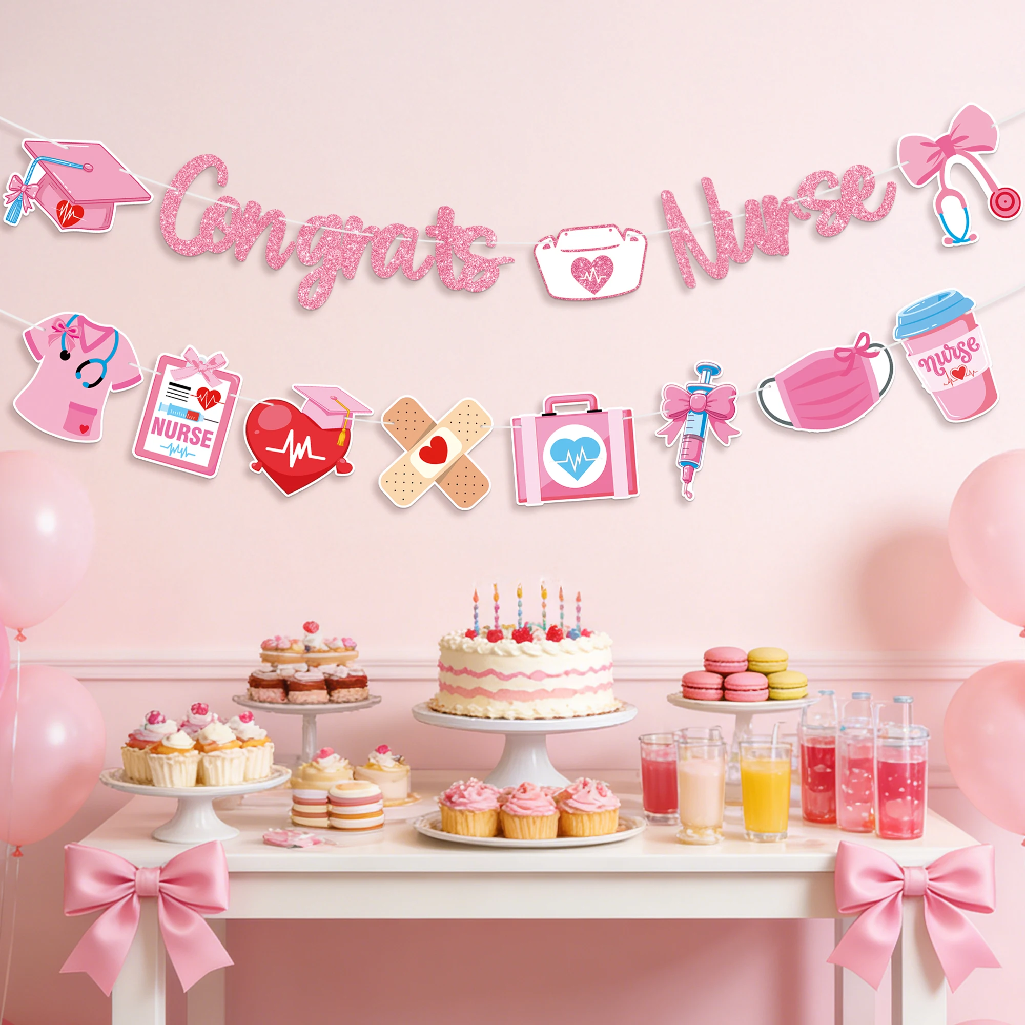 Pink Congrats Nurse…