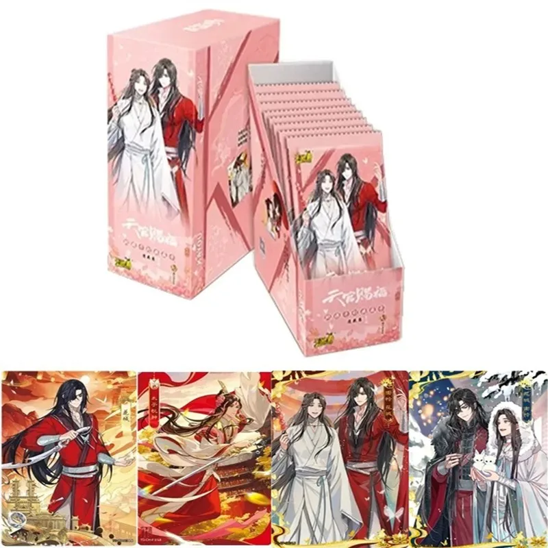 KAYOU Echte Hemelse Ambtenaren Zegenkaart Fenghua Hoofdstuk Anime Karakter Collectie Kaart Kinderen Speelgoed Kerst Verjaardagscadeau