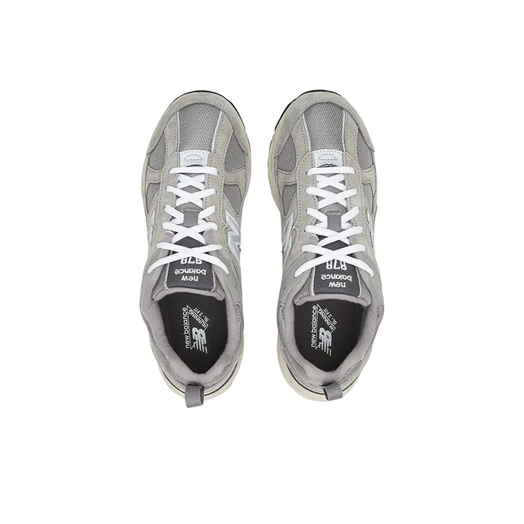 حذاء الجري New Balance NB 878 Retro باللون الرمادي متوسط القطع، طراز للجنسين، رمادي #5