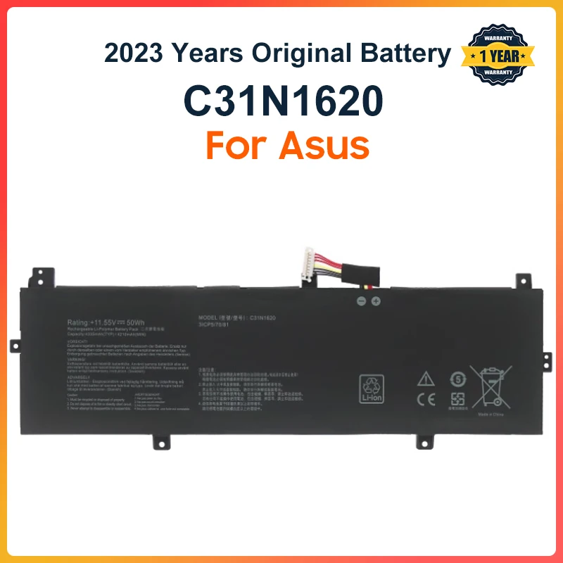 C31N1620 Laptop Battery for Asus ZenBook UX430 UX430UA UX430UN UX430UQ UX430UQ-GV015T PRO PU404 PU404UF 11.55V 50WH