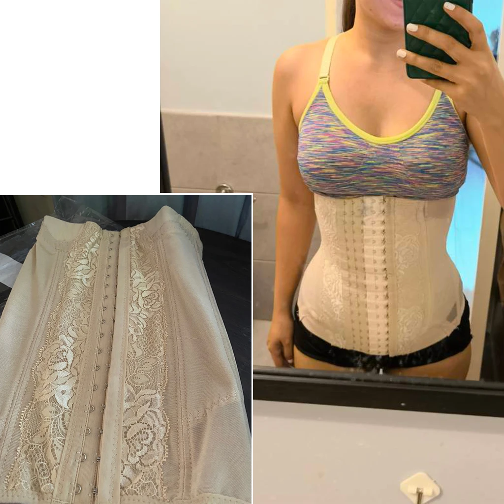 Waist Shaper Tummy Slimming Breathable Waist Belts For Women With Hook Steel Bone Girdle Shaper Tummy Control Slimmer Postpartum