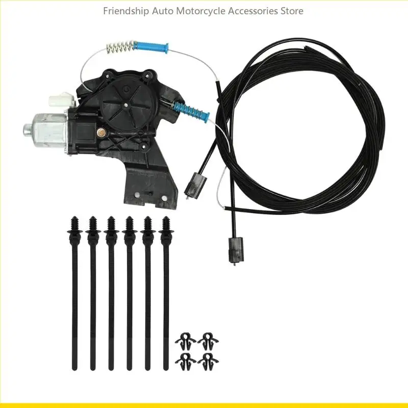 

SZCH Car Rear Power Sliding Electric Backlite Window Motor Cable Compatible for 1500 2500 3500 4500 5500 2009-2014 68054772AB