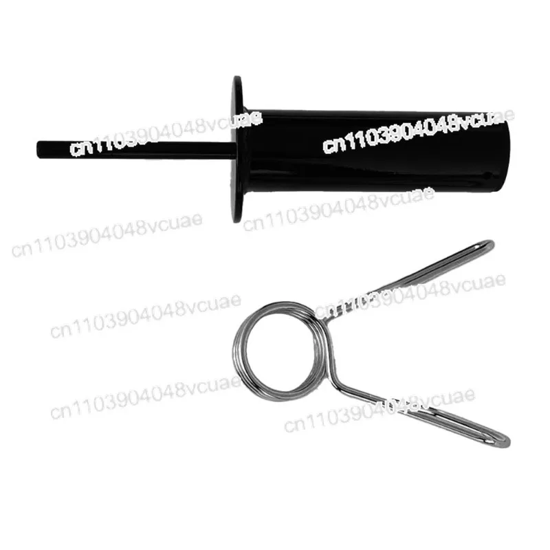 

For Weight Stack Pin 8/10 X 80/100/110mm Steel Load Applicator with Spring Clip Collar for Cable Strength Exercise Machine Parts