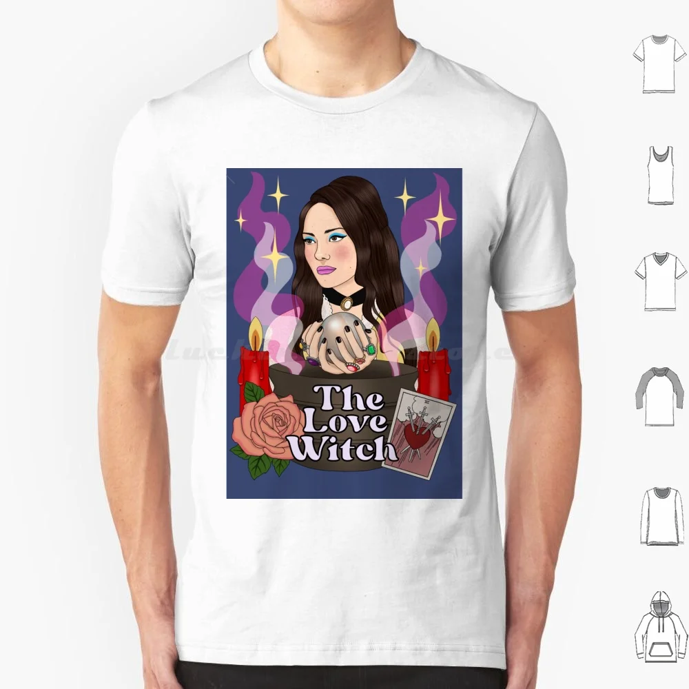 The Love Witch T Shirt Big Size 100% Cotton The Love Witch Spell Magic Fortune Witch Movie