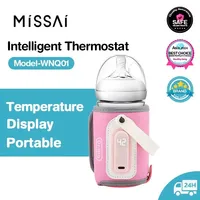 2025 Baby Milk Warmer Baby Nursing Bottle Heater Portable USB Bottle Warmer for Car Outdoor Travel Accessories Outdoor Portable