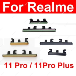 Power Volume Buttons For Realme 11 Pro 11Pro Plus 12 Lite 4G On OFF Power Volume Button Switch Side Key Flex Cable Parts