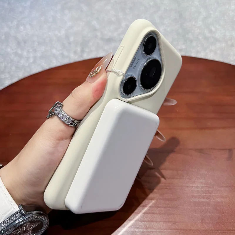 Colorful Liquid Silicone Magsafe Case For Huawei Pura 70 Pro Plus P70 Magnetic Wireless Charging Shockproof Cover