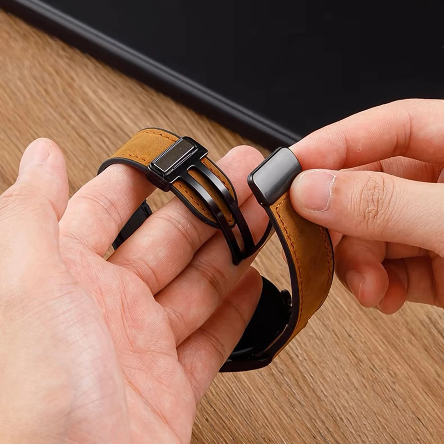 20mm 22mm Silicone Leather Strap For Samsung Galaxy Watch 5 Pro 45mm Classic 42mm 46mm Bracelet For Huawei GT5 GT4 GT3 Pro band