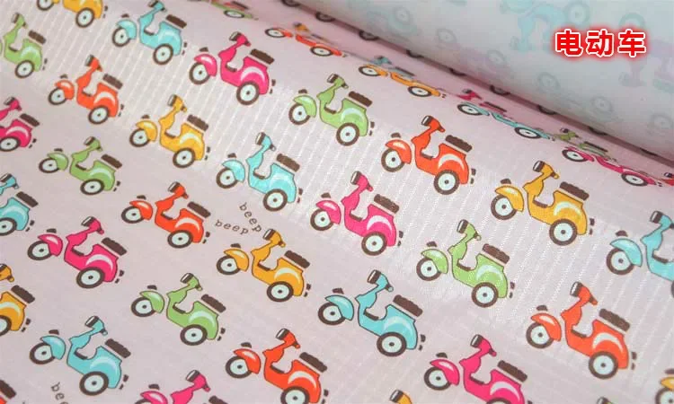 Floral Horse Flamin 210D PVC Waterproof Oxford Polyester Cartoon Fabric Bags covers table cloths outdoor picnic mat Tent Fabric