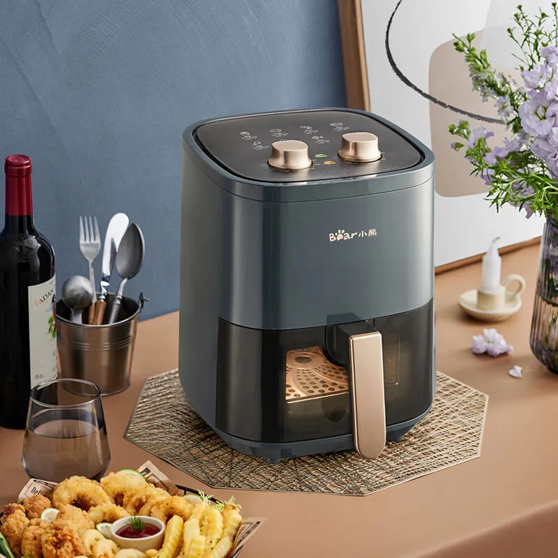 

Multifunctional Air Fryer Electric Oven Household Large Capacity 4.5L Visual Intelligent Electric Fryer T