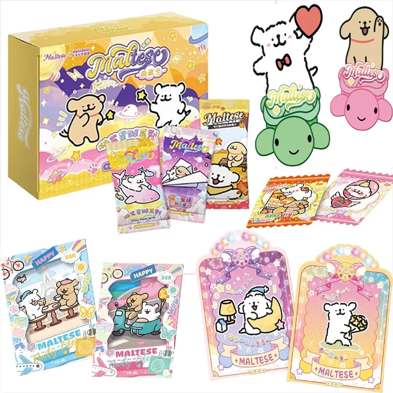 

Card Fun Genuine Line Dog Cards Series 3 Happy Planet Collection Cards New Product Rare Children Anime Themed Holiday Gifts Toys