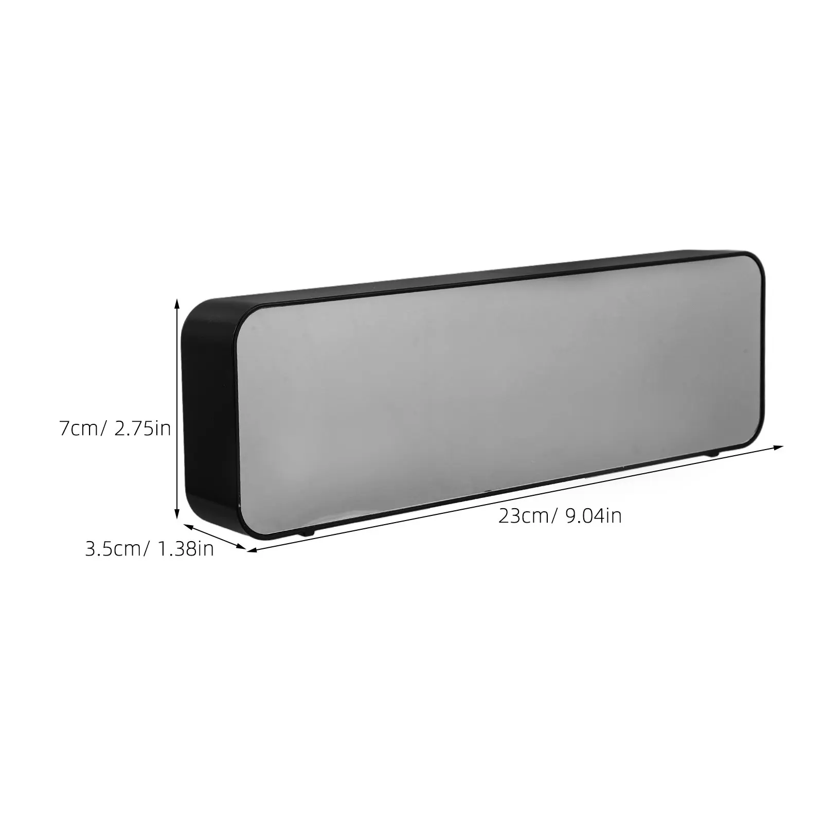 LED Digital Wall Clock Large Display Multifunctional Wall Mounted Clock for Living Room Office Bedroom Temperature Humidity