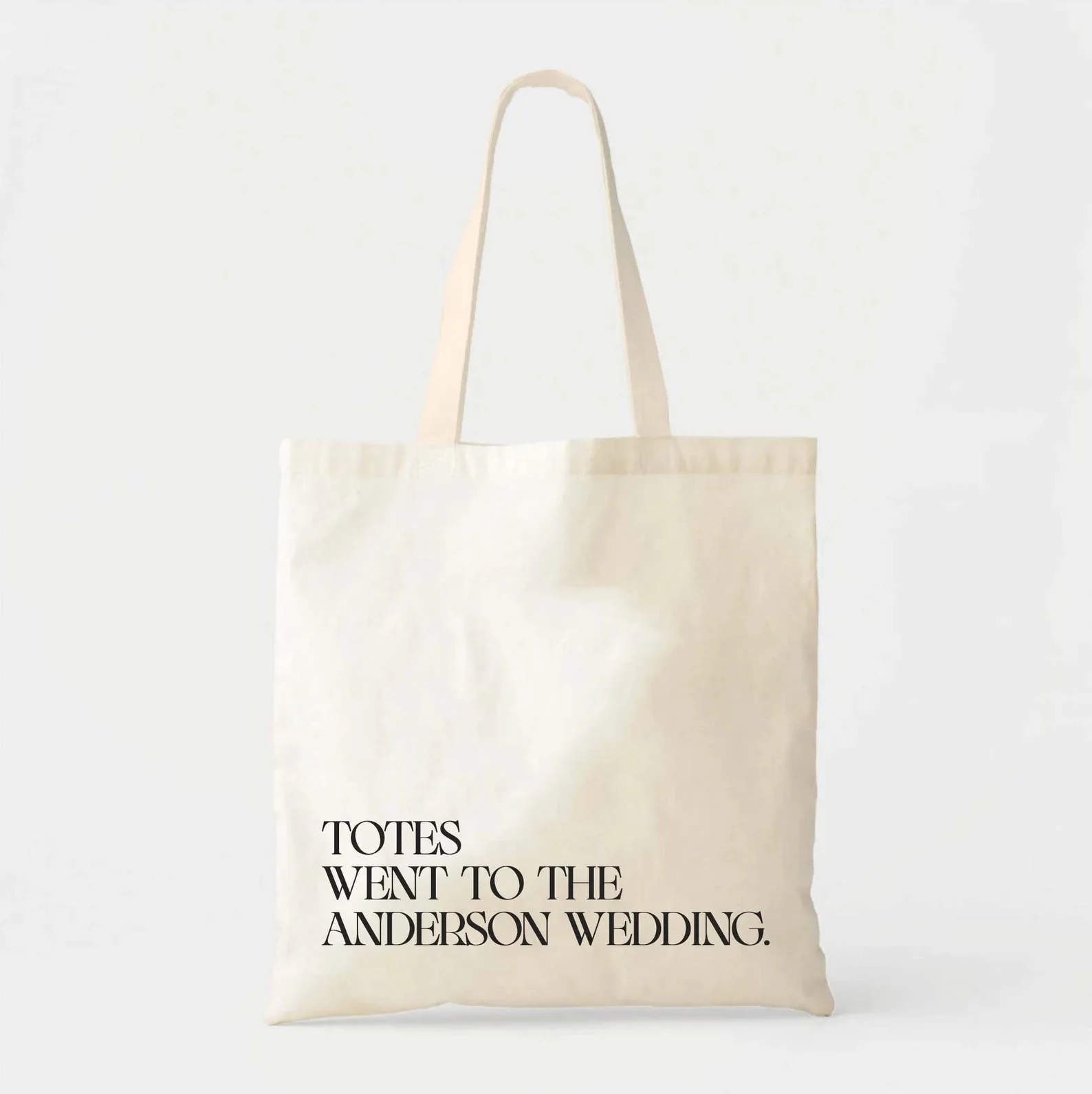 Totes Went To The Wedding Tote Bag - Custom Wedding Totes - Destination Wedding Tote - Wedding Welcome Gift Tote Bags - Wedding