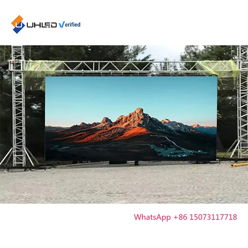

Rental LED Screen 500X500 3X4 6Ftx8Ft P2.604 Outdoor Led Video Wall Panel Music Concert Roadshow Mobile Stage Led Display Screen