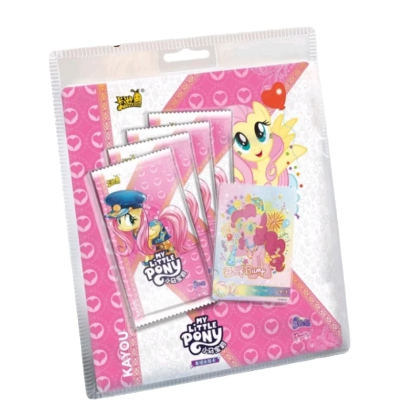 KAYOU My Little Pony Collection Cards New Anime Rare Album Collector\'s Edition Card Party Playing Game Card Toys Gift Boxes