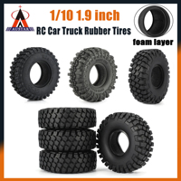 4PCS Austar 1.9 Inch 1/10 Tires Rubber Rocks Tyre Wheel for RC Off-road Model Car Truck D90 SCX10 AXIAL RC4WD TF2 Accessories