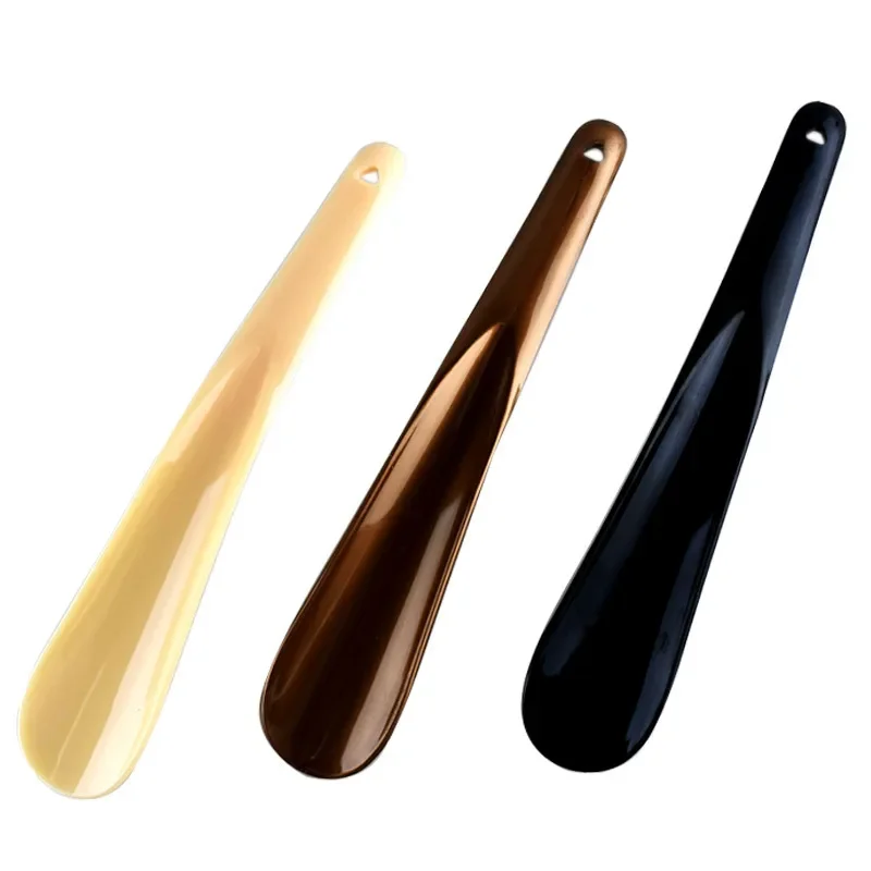 Fashion Style 1pcs 19cm Shoe Horns Professional Plastic Shoe Horn Spoon Shape Shoehorn Shoe Lifter