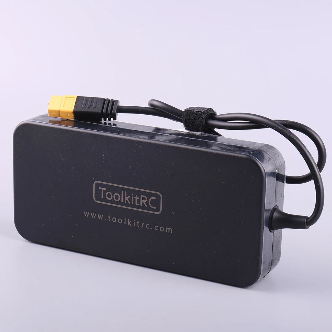 ToolKitRC ADP200 200W 4A Charger Power DC19.5V 10.3A Supply With XT60 Output Adapter for RC iSDT GTPower HotRC SkyRC Chargers thumbnail 4
