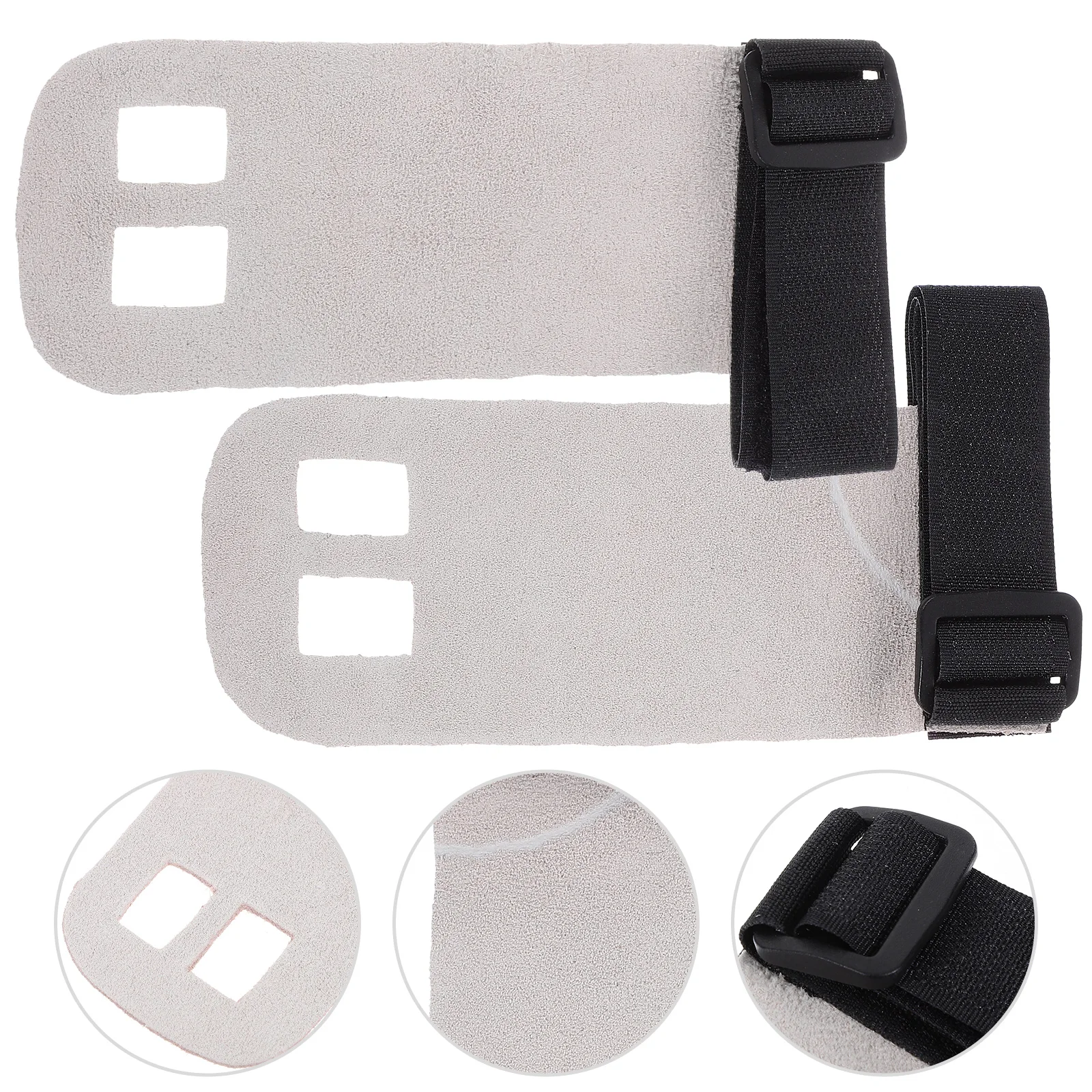 

Gymnastics Grips Fitness Gloves Adjustable Wristbands Palm Protector for Weightlifting Pull-Up