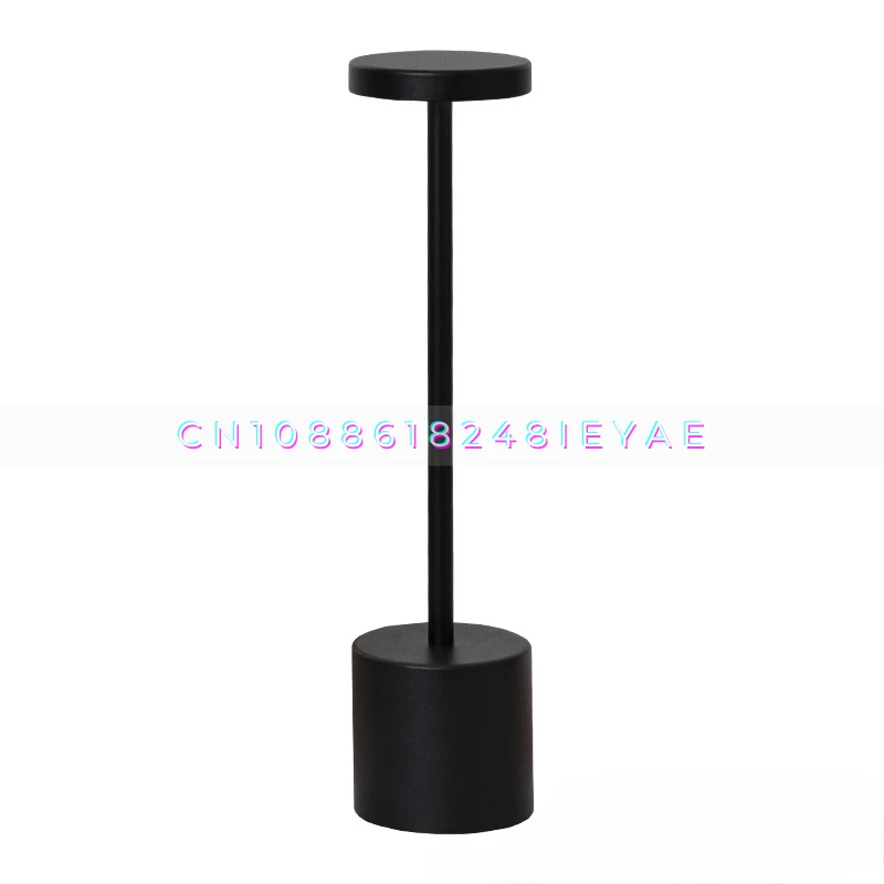 

Explosive Simple I-shaped Desk Lamp Usb Charging Retro Metal Feeling Dining Table Touch Night Light Bedside Night Light