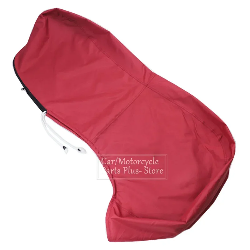 600D 6-225HP Boat Full Outboard Motor Engine Cover Protection Waterproof Sunshade Dust-proof Motor Red Full Motor Cover