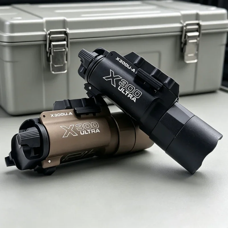 Rechargeable Mountable Metal Light Emergency Strobe Mode Separate Battery Charger Pack Optional Hobby Gear