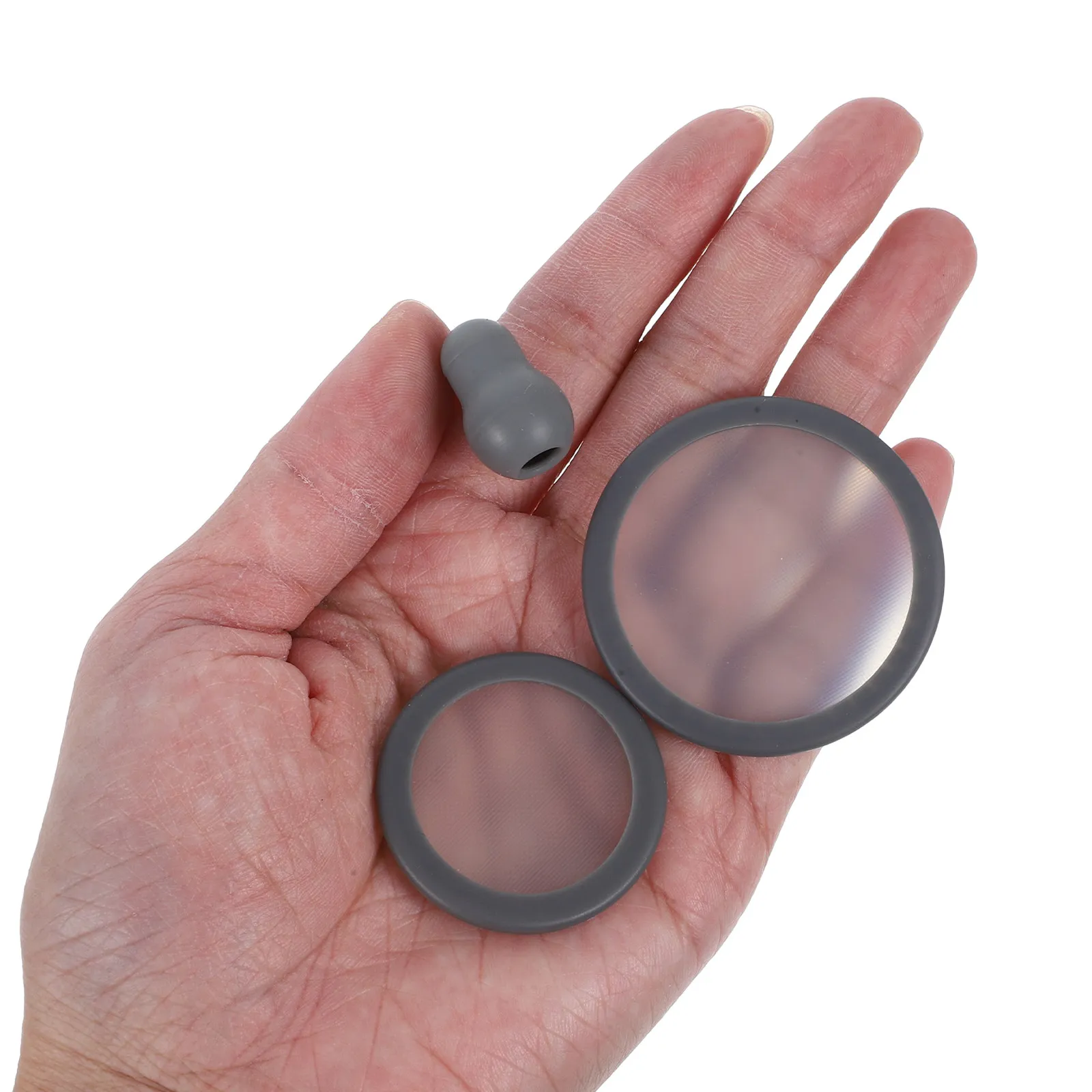 1Set Stethoscope Ear Tip Replacement Soft Membrane Earplugs Versatile Covers Diaphragm Bell Cover Pediatric Accessories Spare