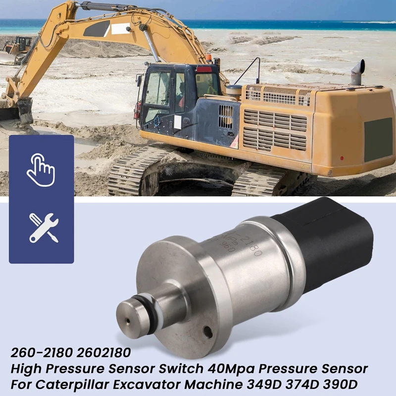 260-2180 2602180 High Pressure Sensor Switch 40Mpa Pressure Sensor For Caterpillar Excavator Machine 349D 374D 390D